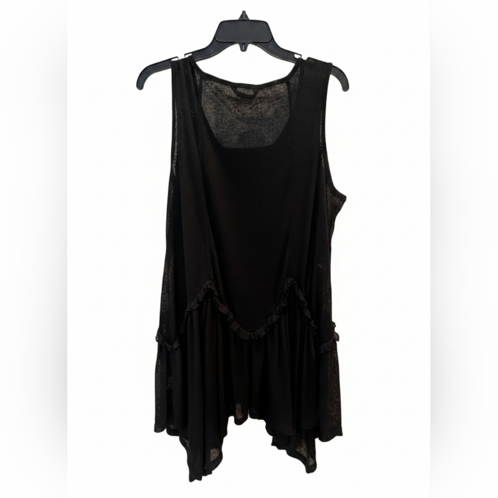 BloomChic Charcoal Knit Top